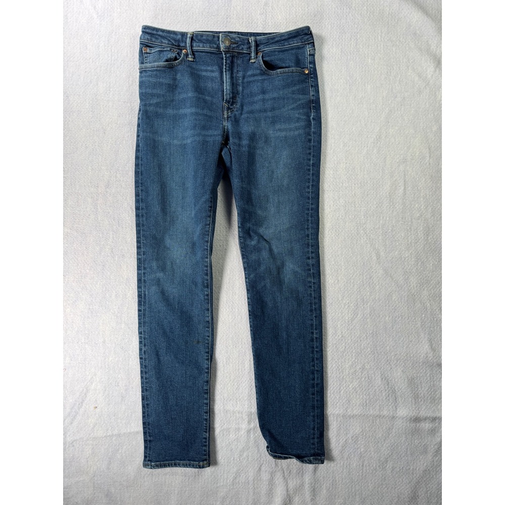American Eagle Airflex+ Slim Jeans Mens 32x34 Medium Wash Blue Denim Stretch